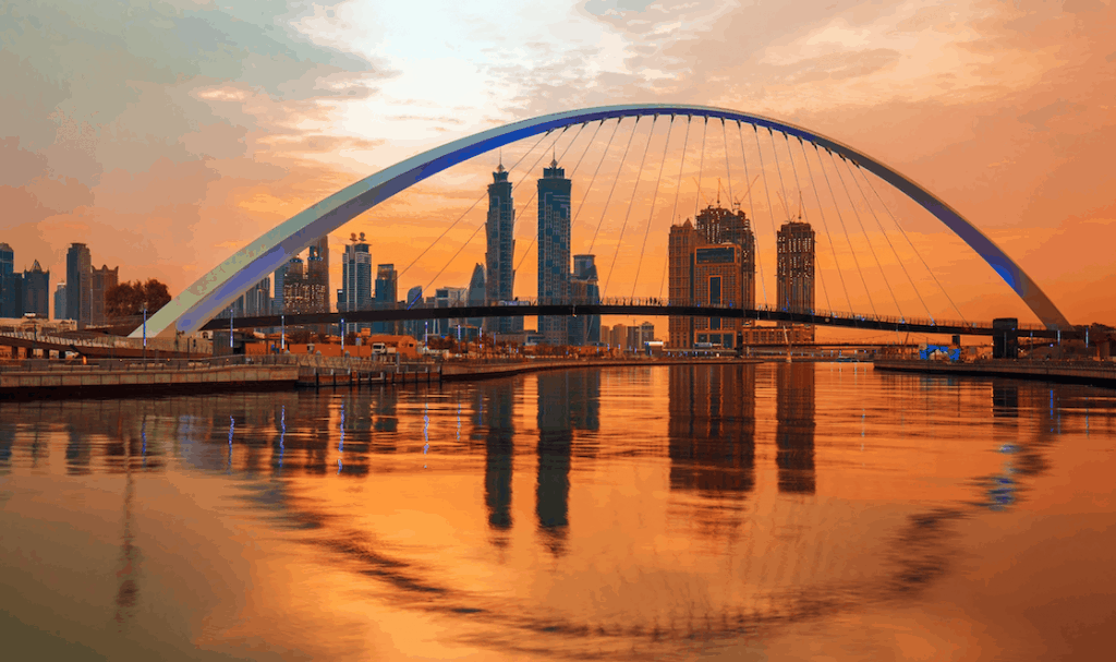 Water Canal of Dubai, The Best Artificial Canal of The World 6 Dubai Water Canal Sunrise View