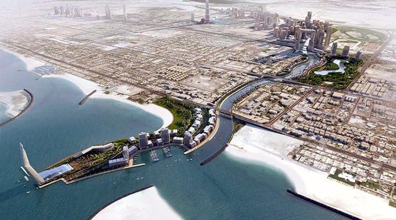 Water Canal of Dubai, The Best Artificial Canal of The World 7 Dubai Water Canal Seaplane View