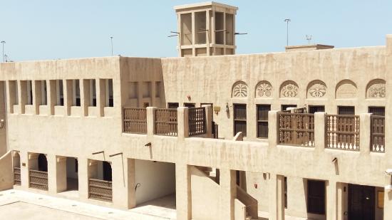 The Monumental Sheikh Saeed Al Maktoum House in Dubai 8 Sunshine View of Sheikh Saeed Al Maktoum