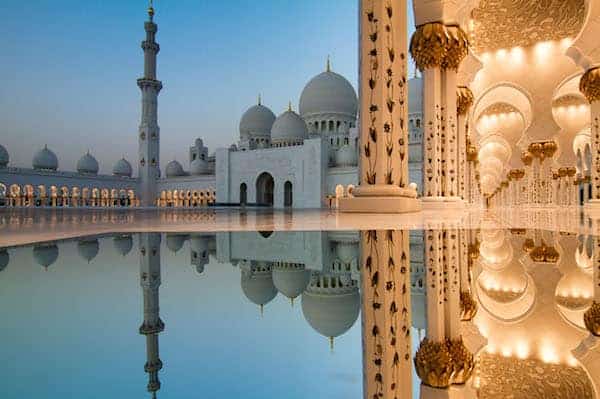The Majestic Sheikh Zayed Grand Mosque, Abu Dhabi 6 Sheikh Zayed Grand Mosque Sunset