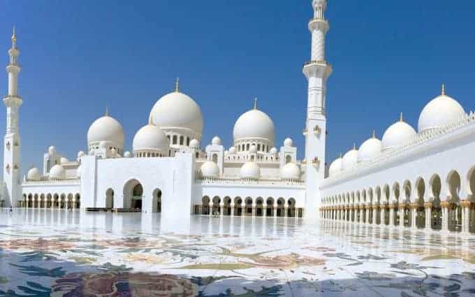 The Majestic Sheikh Zayed Grand Mosque, Abu Dhabi 7 White Shine of the Sheikh Zayed Grand Mosque