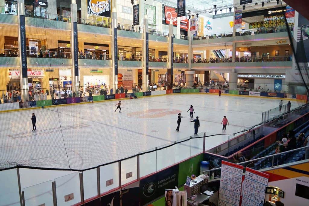 The Olympic-Sized Ice Rink at Dubai Mall 7 Dubai Ice Rink Games