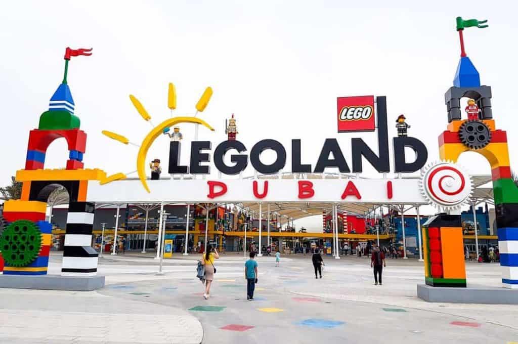 Legoland - Bursting Colors & Buzzing Activities 5 The Grand entrance of Legoland, Dubai